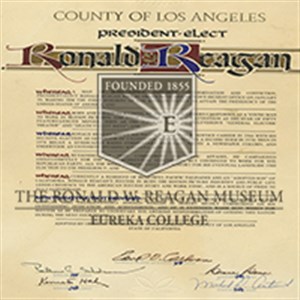 1981 Ronald Reagan Donation Collection