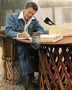 Images shared by the Ronald Reagan Presidential Library and Museum
